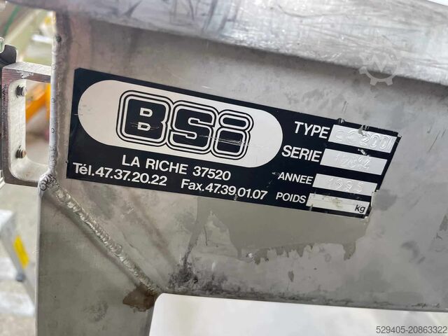 Conteneur inox 200 L  CC200L