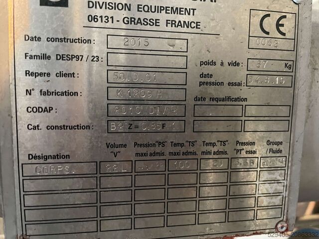 Destillations- und Rektifikationskolonne Tournaire -