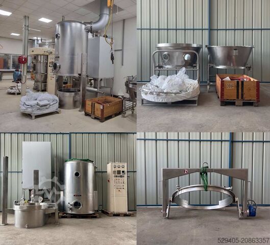 Fluidised bed dryer  WSG-C200