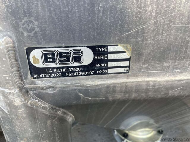 2000 L container BSI NGV 70