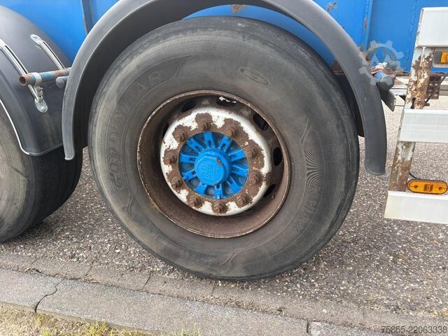 Container transport Renders ROC 12.18 C20 20 FT  / BPW disc brakes