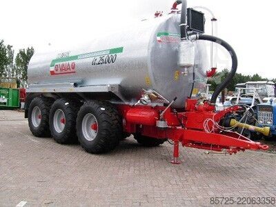 Manure spreader Vaia Mest/watertank 3 asser
