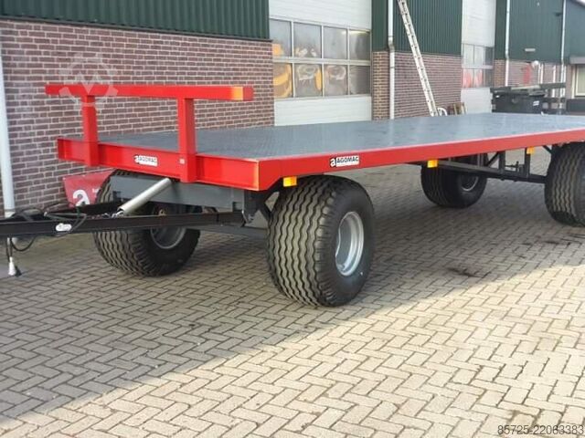 Flatbed  12 tons balenwagen