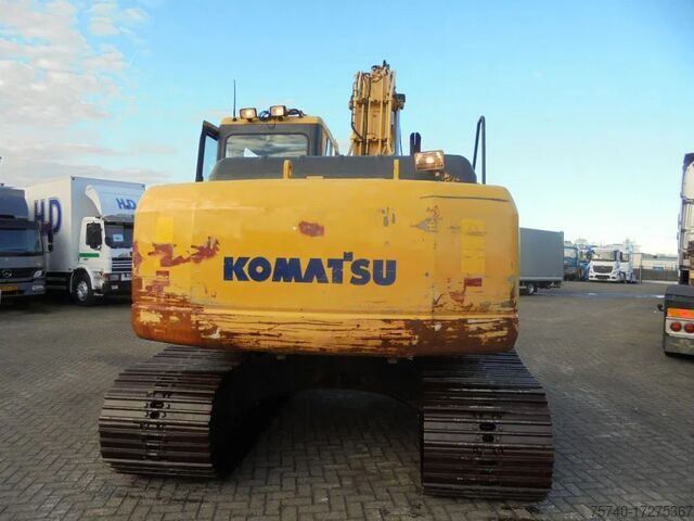 Crawler excavator Komatsu PC180LC7K Galeo + Bucket + Hamer functie