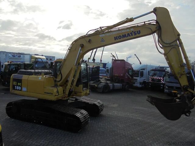 Crawler excavator Komatsu PC180LC7K Galeo + Bucket + Hamer functie
