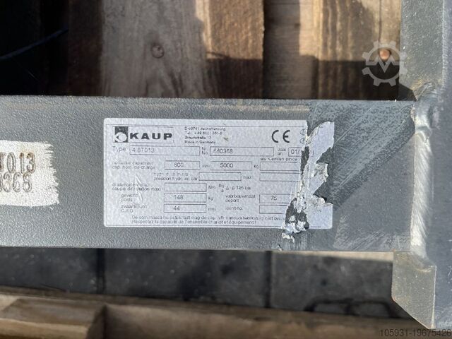 Fork carriage Kaup 4.8T013