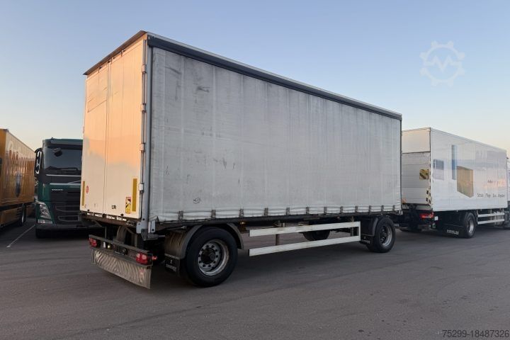 Open trailer with tarp  TPS180 / Plane / Swiss-Vehicle