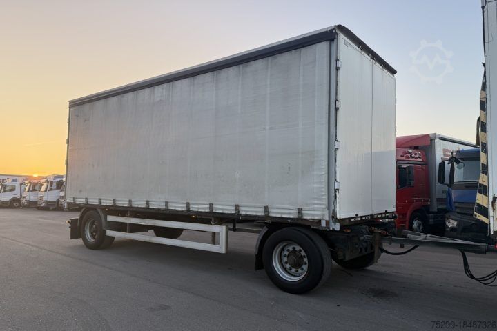 Open trailer with tarp  TPS180 / Plane / Swiss-Vehicle