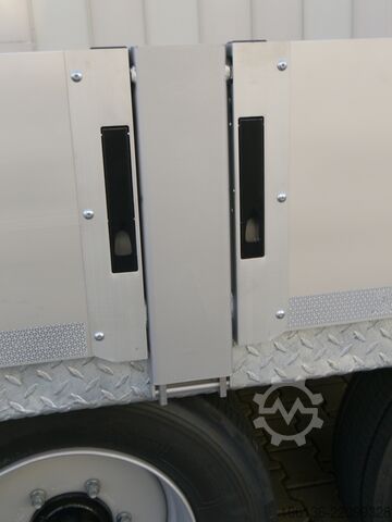 Platform trailer FLIEGL Tandem-Plattformanhänger Bau TPS 118 Bau