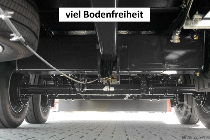 Platform trailer FLIEGL Tandem-Plattformanhänger Bau TPS 118 Bau