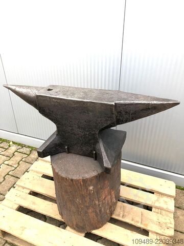 Forging equipment / ANVIL & base frame AMBOSS Amboss & Unterbau
