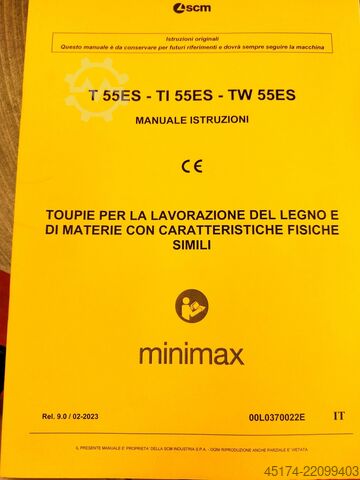 Table mill SCM MINIMAX T55 ES