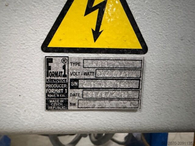 Checkweigher with rejection system Format 1 spol, s.r.o. 0,4-20 kg