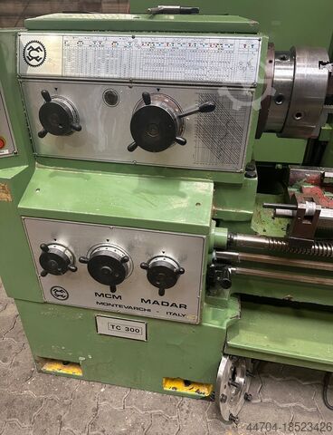 Lead and feed screw lathe MCM Madar TC 300 x 2000