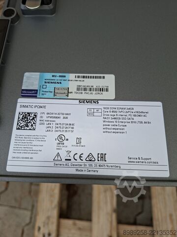 Industrial PC Siemens 6AG4114-3DT02-0AX1