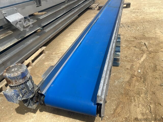 Inox conveyor feeder 1000 cm x 45 cm  