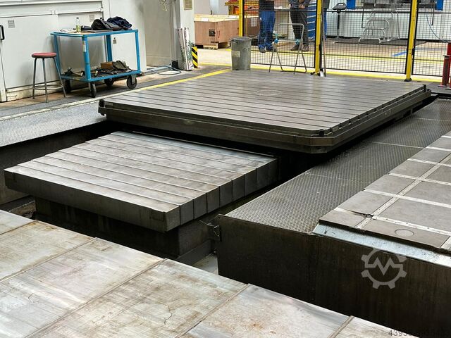 Bohrwerk Dreh und Verschiebetisch 45 Ton SCHIESS FRORIEP DV 45