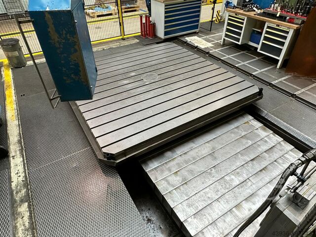 Bohrwerk Dreh und Verschiebetisch 45 Ton SCHIESS FRORIEP DV 45