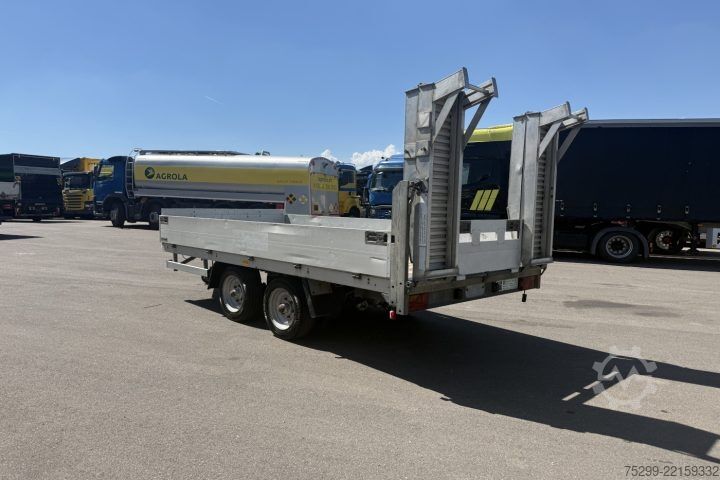Open trailer with tarp  TM6V Brücke / Swiss-Vehicle
