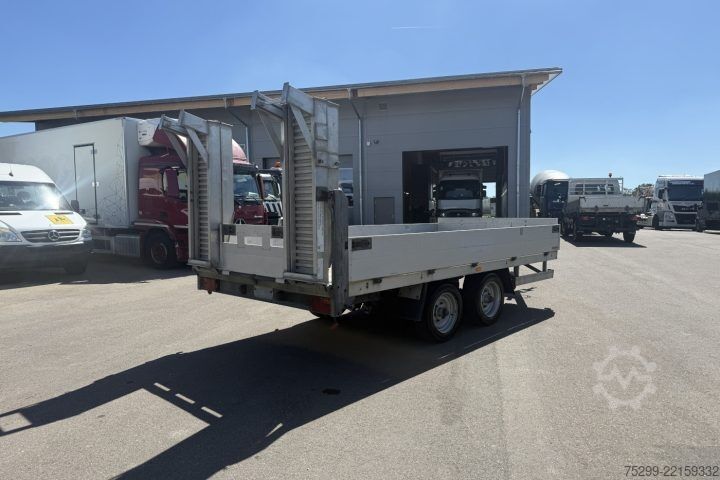Open trailer with tarp  TM6V Brücke / Swiss-Vehicle