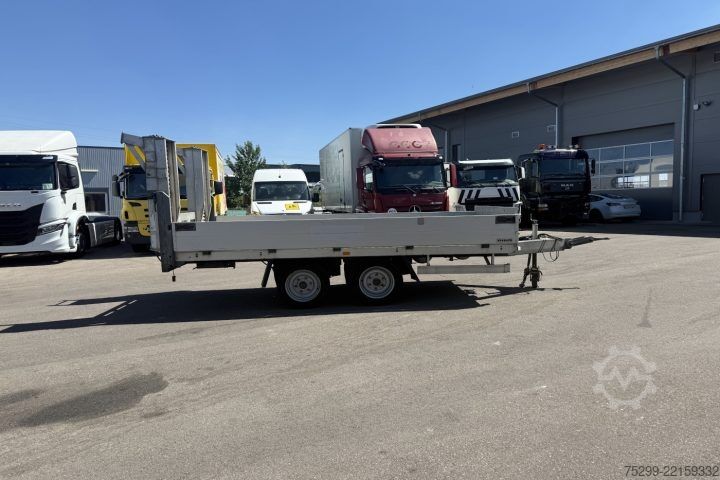 Open trailer with tarp  TM6V Brücke / Swiss-Vehicle