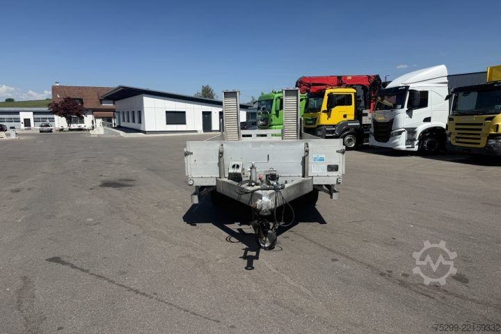 Open trailer with tarp  TM6V Brücke / Swiss-Vehicle