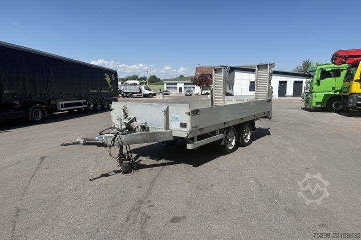 Open trailer with tarp  TM6V Brücke / Swiss-Vehicle