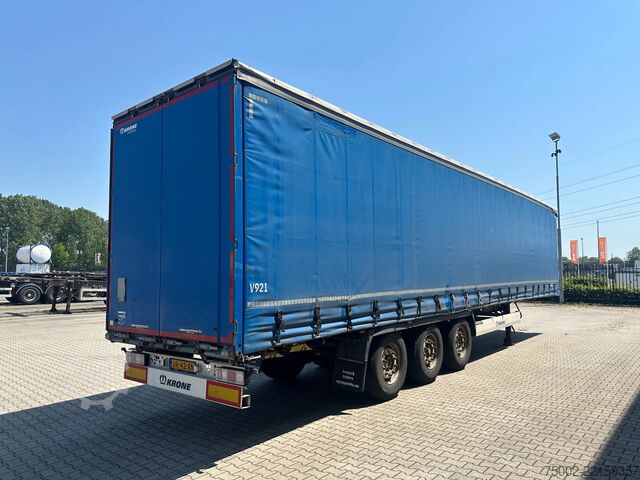 Sliding tarpaulins Krone HARDHOUTEN VLOER / SCHIJFREMMEN / 2.80M INW. HO...