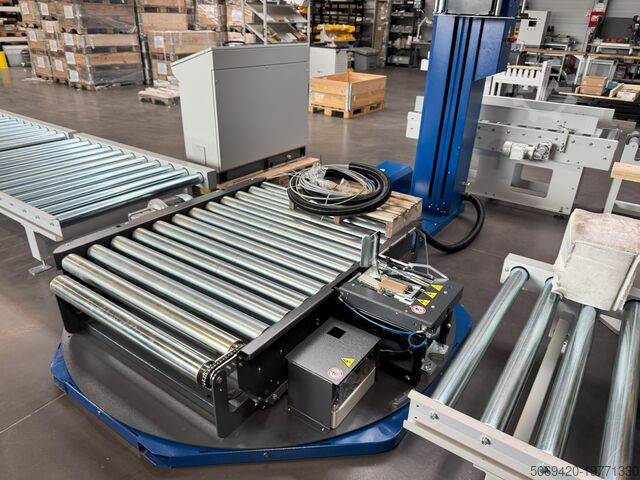 Automatic pallet wrapping machine with film C&C Group