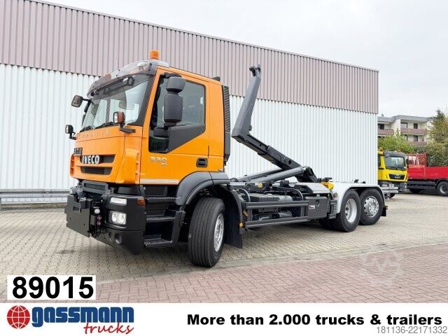 Abrollkipper Iveco Stralis AD260S33 6x2, Winterdienstausstattung,