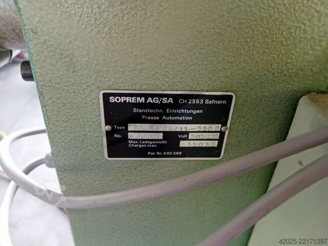 Abwickelhaspel - Richtmaschine SOPREM BRH / 275 / 11 - 350 B