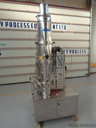 Niro Model MP1 Stainless Steel Fluid Bed Dryer NIRO MP1