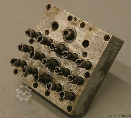 Multi-spindle head 16 drill bits Nottmeyer 32 Lochabstand