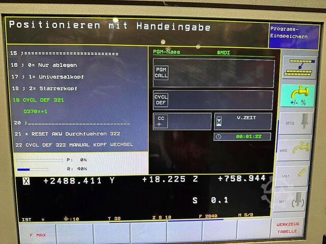 Universal-Bearbeitungszentrum FPT Industrie DINO DV28T2208