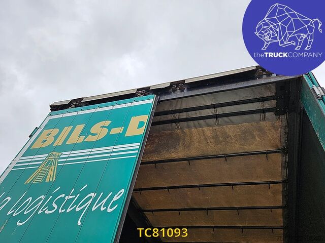 Sliding tarpaulins Schmitz Cargobull 
