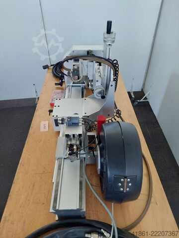 Circular seam welding machine with base frame POLYSOUDE Unbekannt