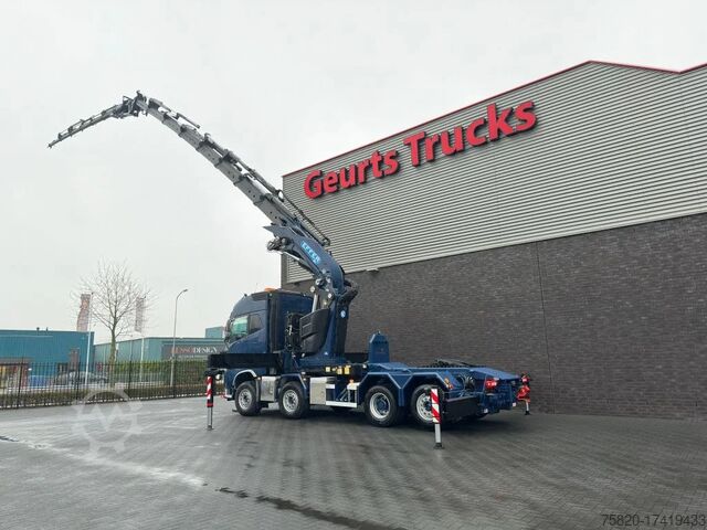 Crane truck Volvo FH 16.650 8X2 + EFFER 1855/8S + JIB 6S HEAVY DU...