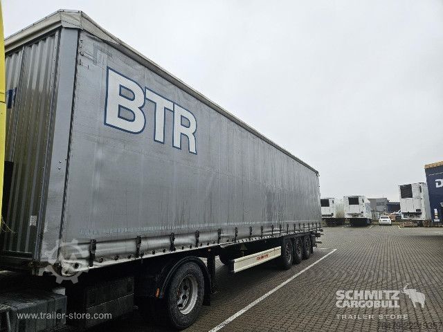 Open semitrailer with tarp Kässbohrer Curtainsider Standard