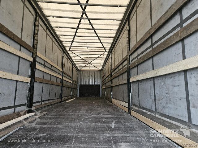 Open semitrailer with tarp Kässbohrer Curtainsider Standard