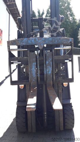 4-wheel forklift Linde E25H - 01/600