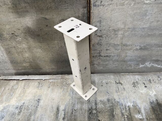 Shelf connector Nedcon NS/ lichte Weite: 400 mm/ Materialfarbe: cremeweiß