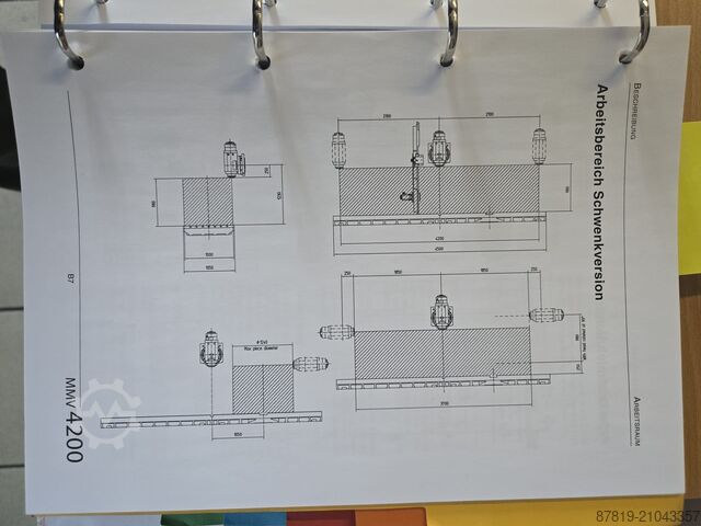 MMV 4200 Fahrständer-Bearbeitungszentrum EMCO MMV 4200