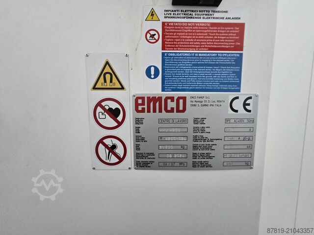 MMV 4200 Fahrständer-Bearbeitungszentrum EMCO MMV 4200