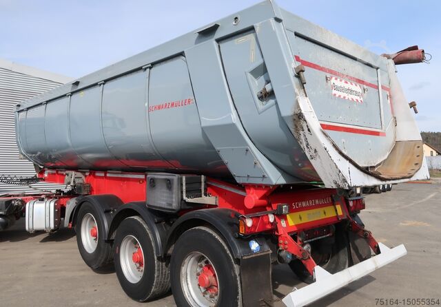 Tipper semi-trailer Schwarzmüller K-Serie Thermo Alurundmulde