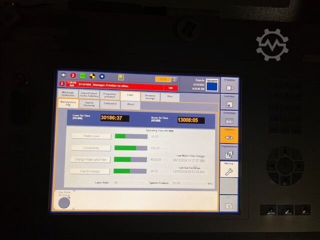 Laserschneidmaschine TRUMPF TruLaser 1030