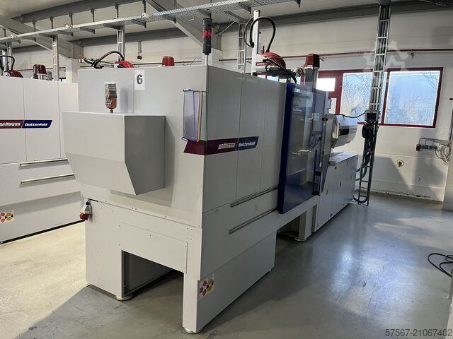 Kunststoff-Spritzgießmaschine Wittmann Battenfeld EcoPower 180/750 Unilog B8
