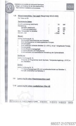 Komplette Härtelinie Glockenofen SOLO 207FG-60/70