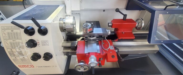 Leit-/Zugspindeldrehmaschine EMCO emcoMAT-17D