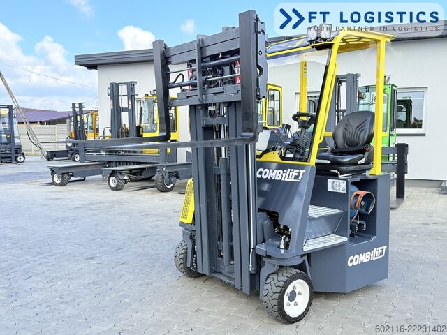 4-way forklift Combilift CB2500 GAS TRIPLEX 4900 FORK POSITIONER