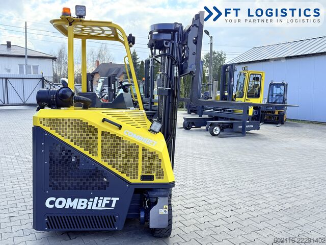 4-way forklift Combilift CB2500 GAS TRIPLEX 4900 FORK POSITIONER
